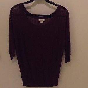 Burgundy Sweater from Aerie Size Medium